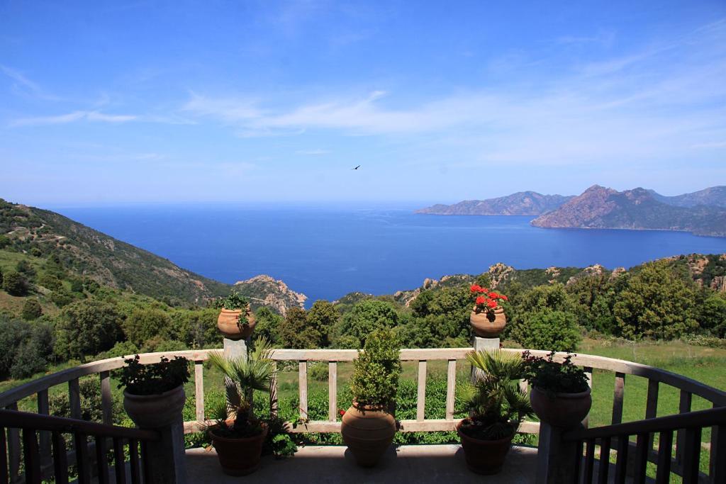 Hotel Les Roches Rouges Piana  Eksteriør billede